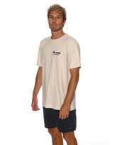 QUEST LOCK UP TEE - STONE - Rip Curl